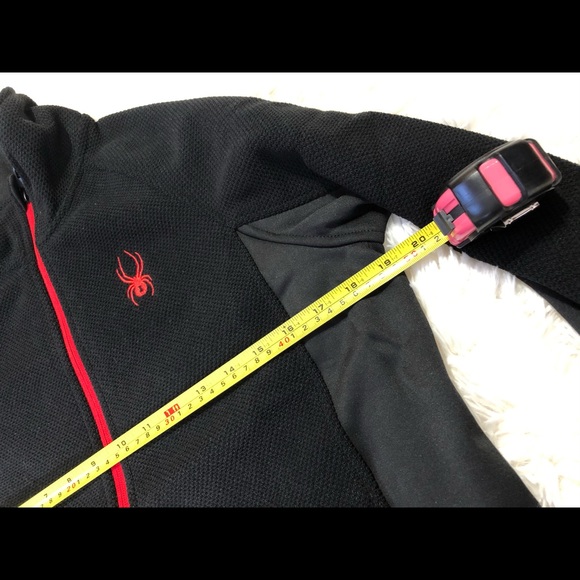 SPYDER jacket Men’s Small. NWT Red and black brand new. Zip up & zip pockets. - Picture 7 of 13